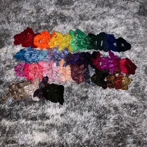 59 pack velvet scrunchies